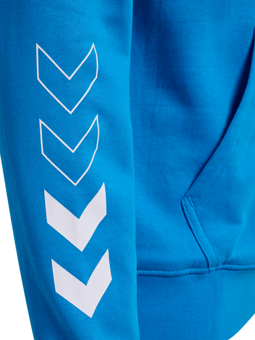 hmlELEMENTAL HOODIE, INDIGO BUNTING, packshot