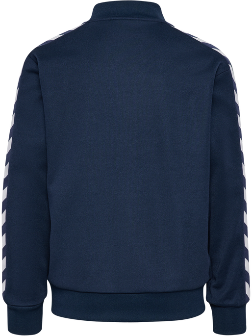 hmlJR ARCHIVE REG POLY ZIP JACKET, DRESS BLUES, packshot