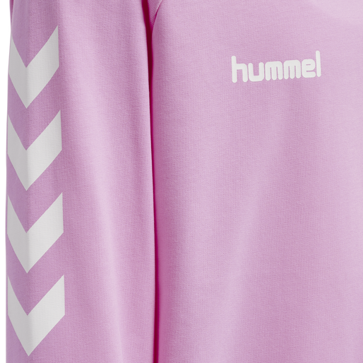 HUMMEL GO KIDS COTTON HOODIE, ORCHID HUMMEL GO KIDS COTTON HOODIE, ORCHID, packshot
