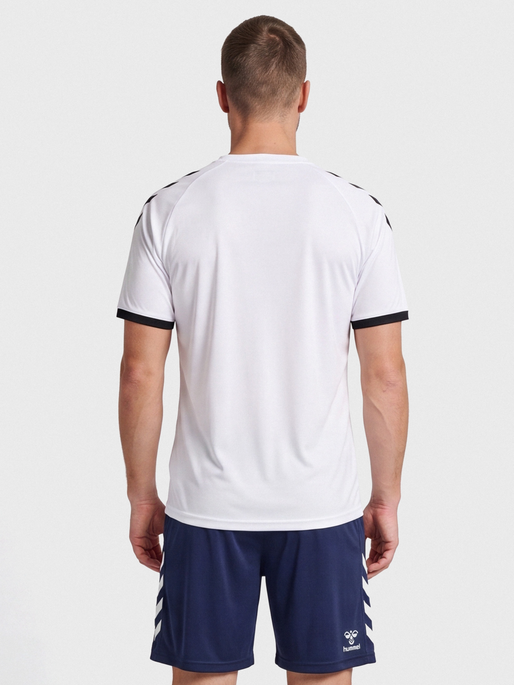 hmlCORE VOLLEY TEE, WHITE, model