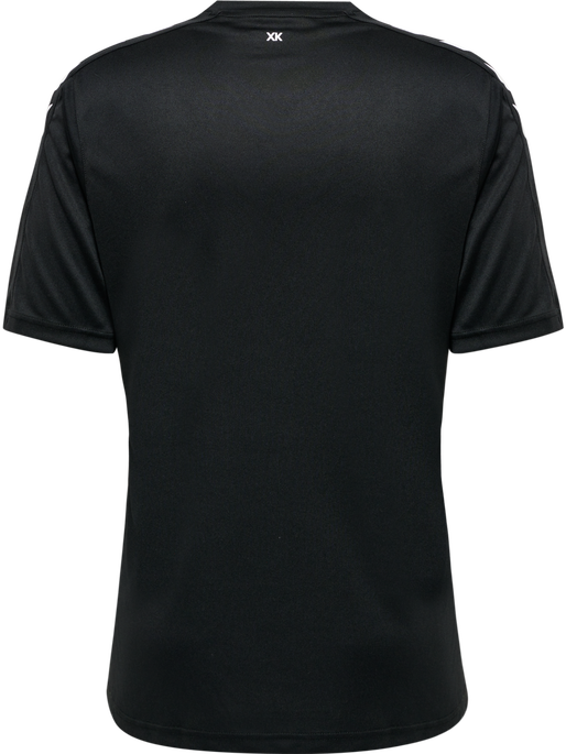 hmlCORE XK POLY JERSEY S/S, BLACK, packshot