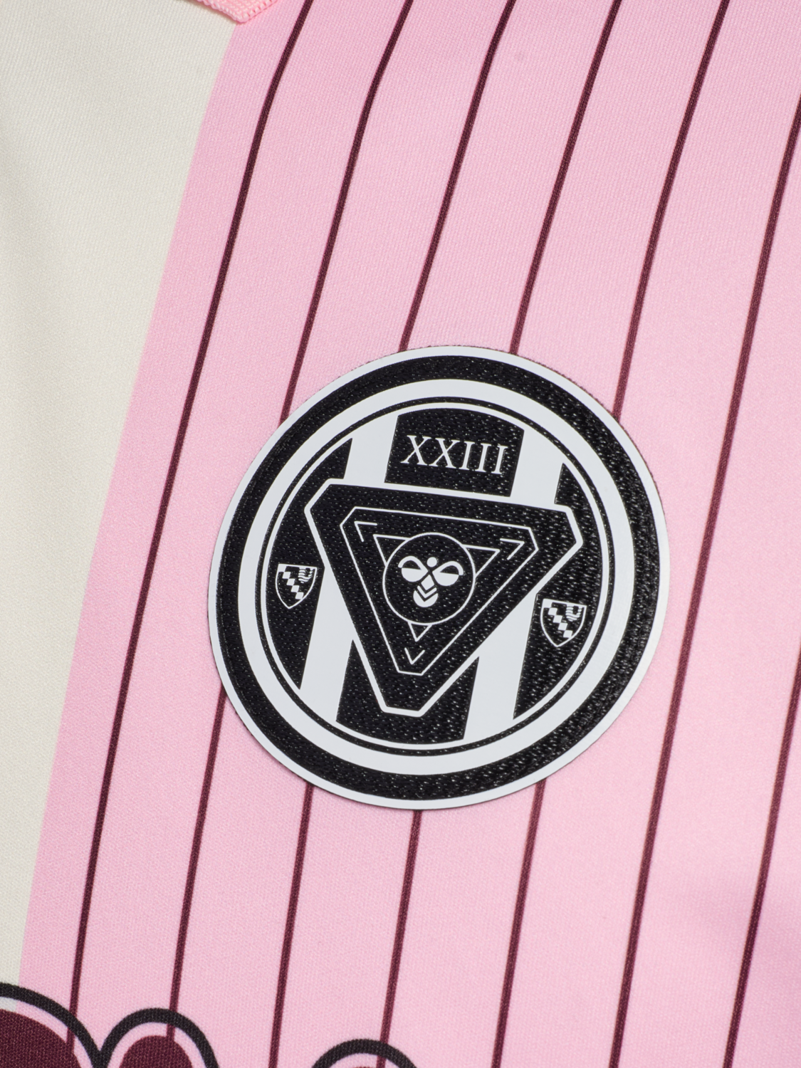 hmlLOOSE FB JERSEY S/S STRIPED, PINK-A-BOO, packshot
