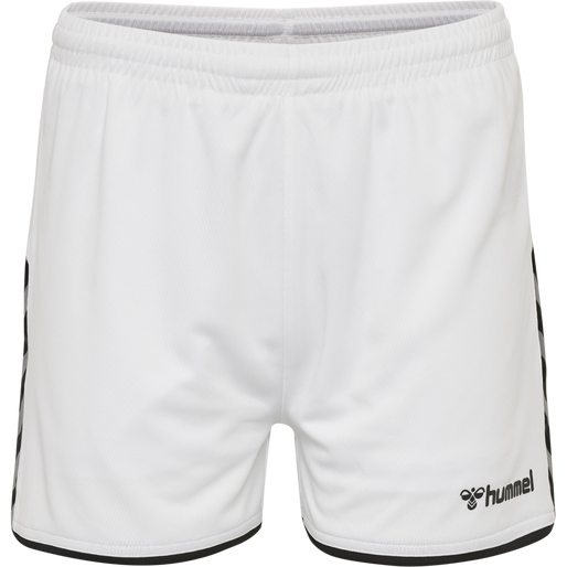 hmlAUTHENTIC POLY SHORTS WOMAN, WHITE, packshot