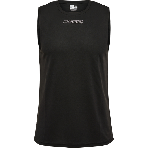 hmlTE FLEX TANKTOP, BLACK hmlTE FLEX TANKTOP, BLACK, packshot