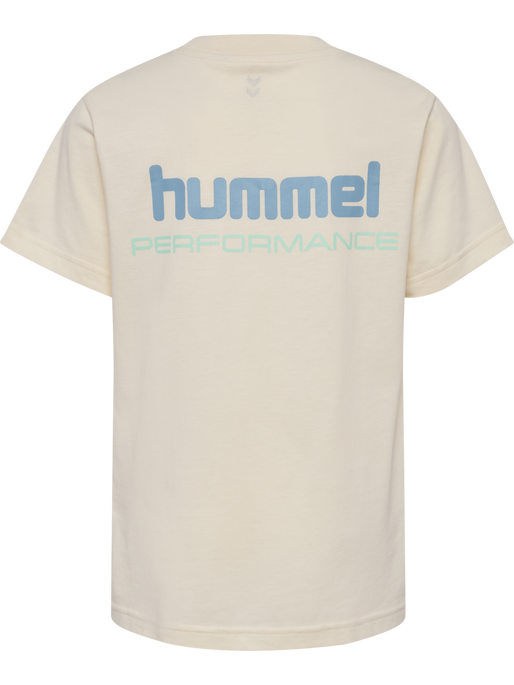 hmlJR PULSE T-SHIRT S/S, TOFU hmlJR PULSE T-SHIRT S/S, TOFU, packshot