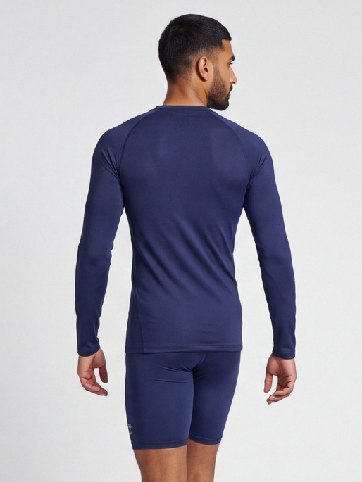 hmlBL PERFORMANCE TEE L/S, MARINE, model