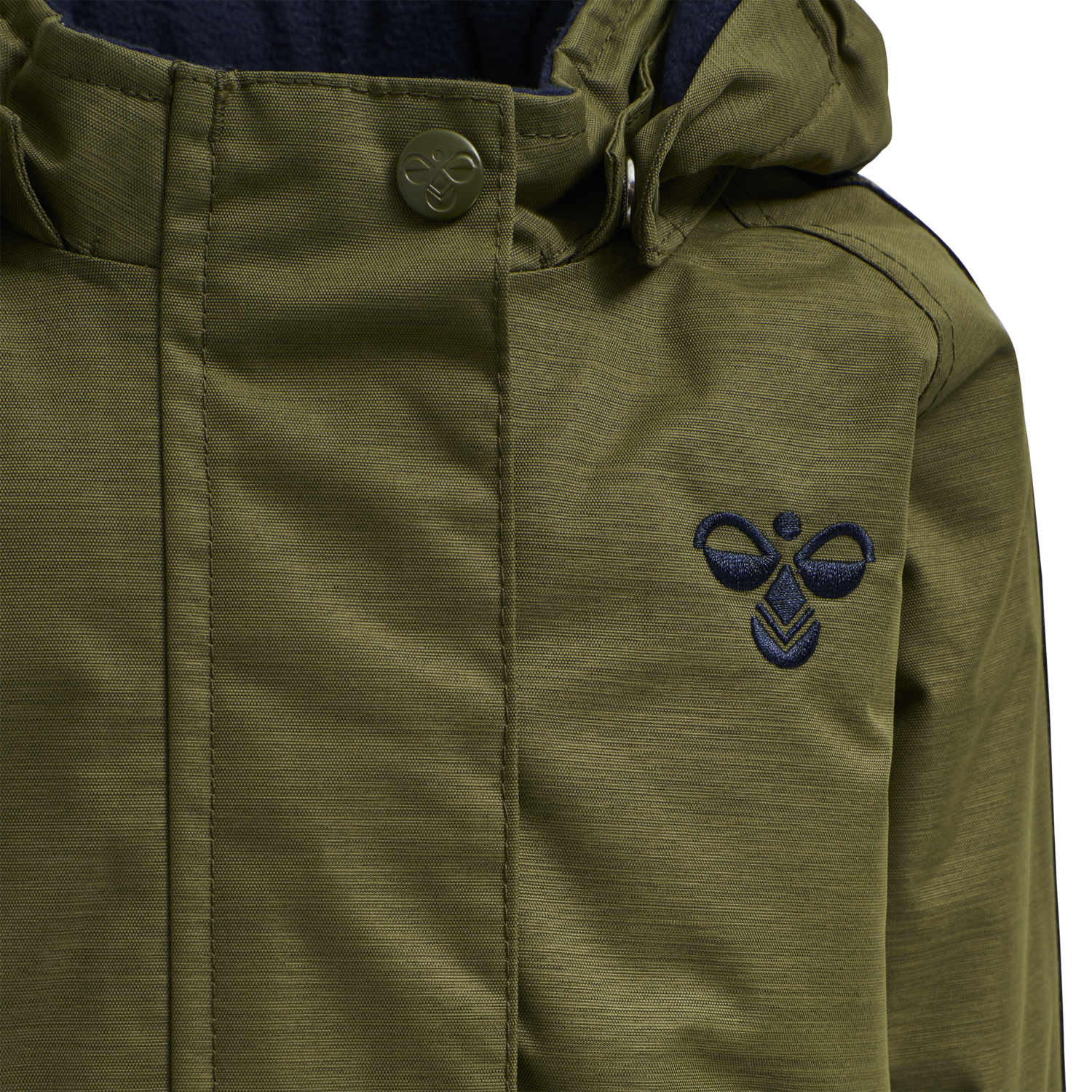 hmlPOLAR JACKET, DARK OLIVE, packshot