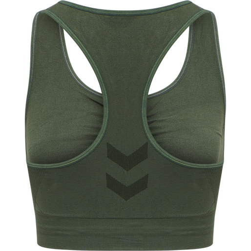 hmlTIF SEAMLESS SPORTS TOP, THYME, packshot