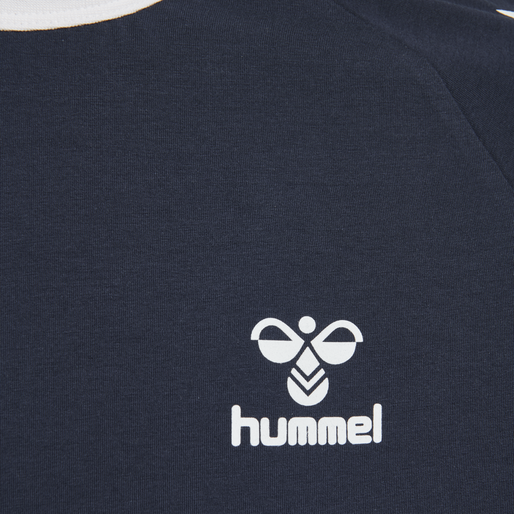 hmlJIMMY T-SHIRT S/S, BLACK IRIS, packshot