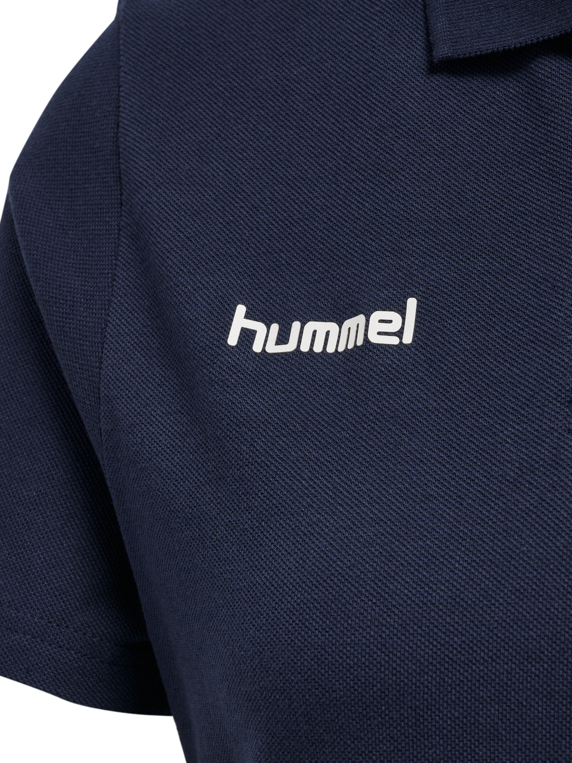 HUMMEL GO COTTON POLO WOMAN, MARINE, packshot