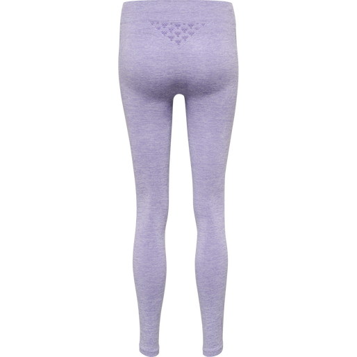 hmlCI SEAMLESS MID WAIST TIGHTS, LAVENDER MELANGE, packshot