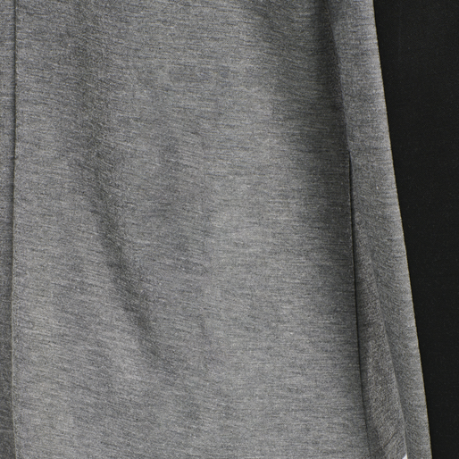 hmlESSI ZIP HOODIE, GREY MELANGE, packshot