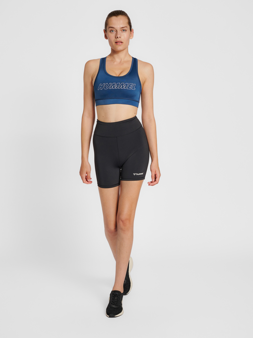 hmlTE TOLA SPORTS BRA, INSIGNIA BLUE, model