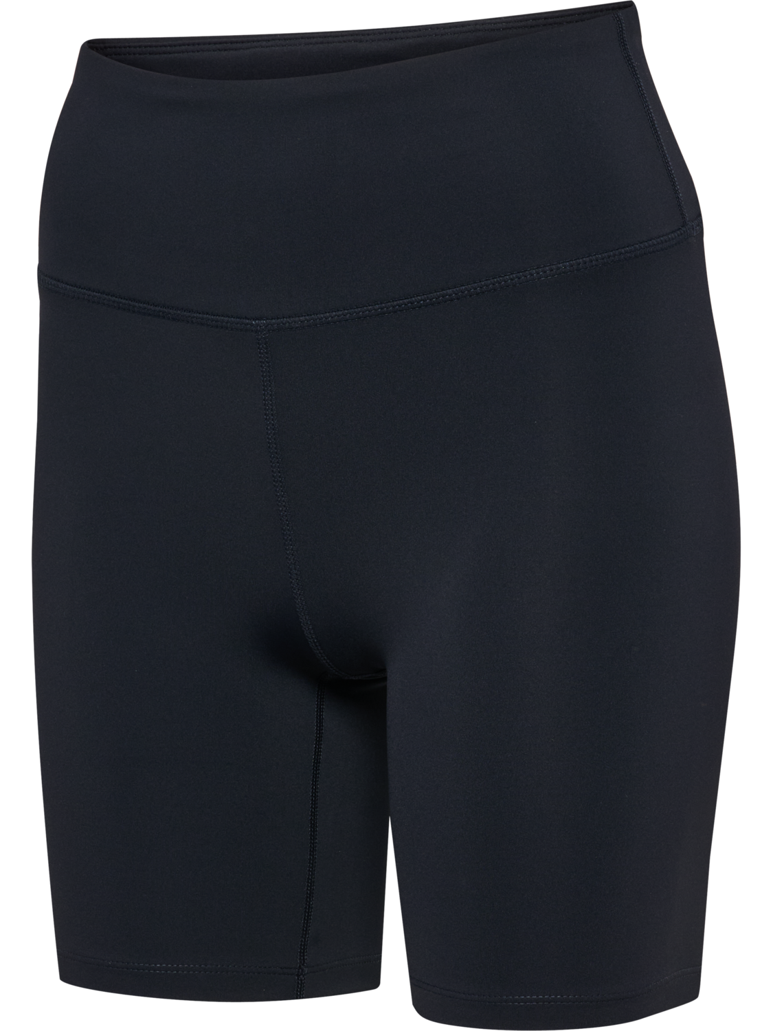 hmlCOURT MW POCKET TIGHTS SHORTS W, LIGHT GREY/BLACK, packshot