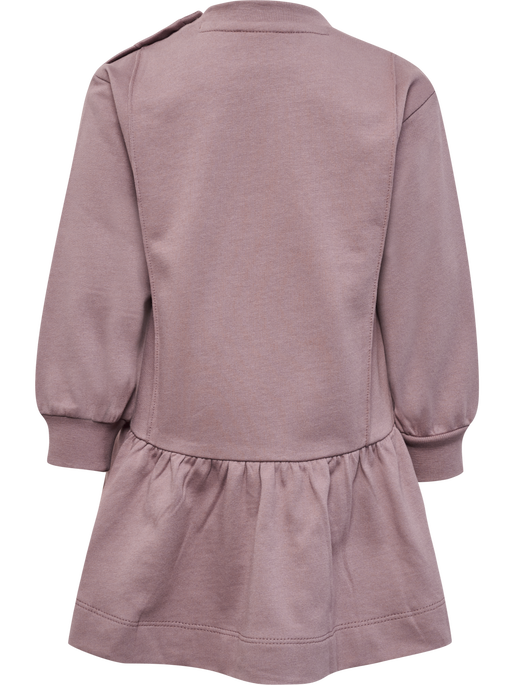 hmlHELLE DRESS L/S, TWILIGHT MAUVE, packshot