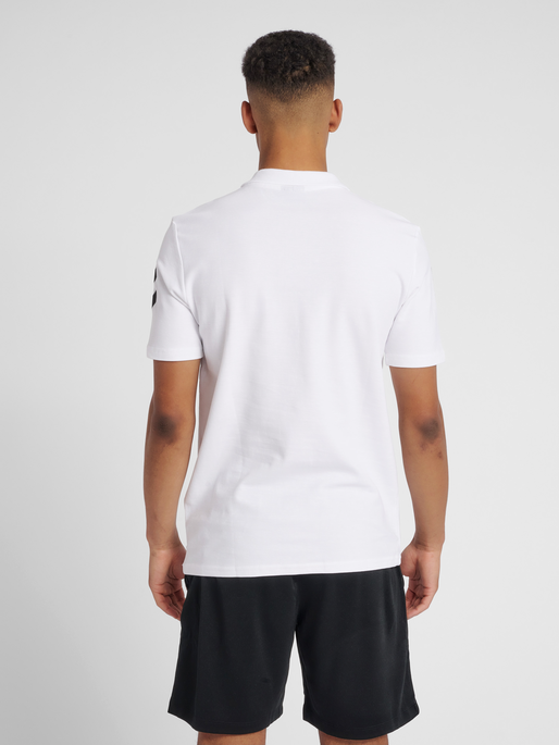 HMLGO COTTON POLO, WHITE, model
