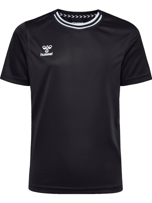 PLAYFUL SS JERSEY KIDS, BLACK, packshot