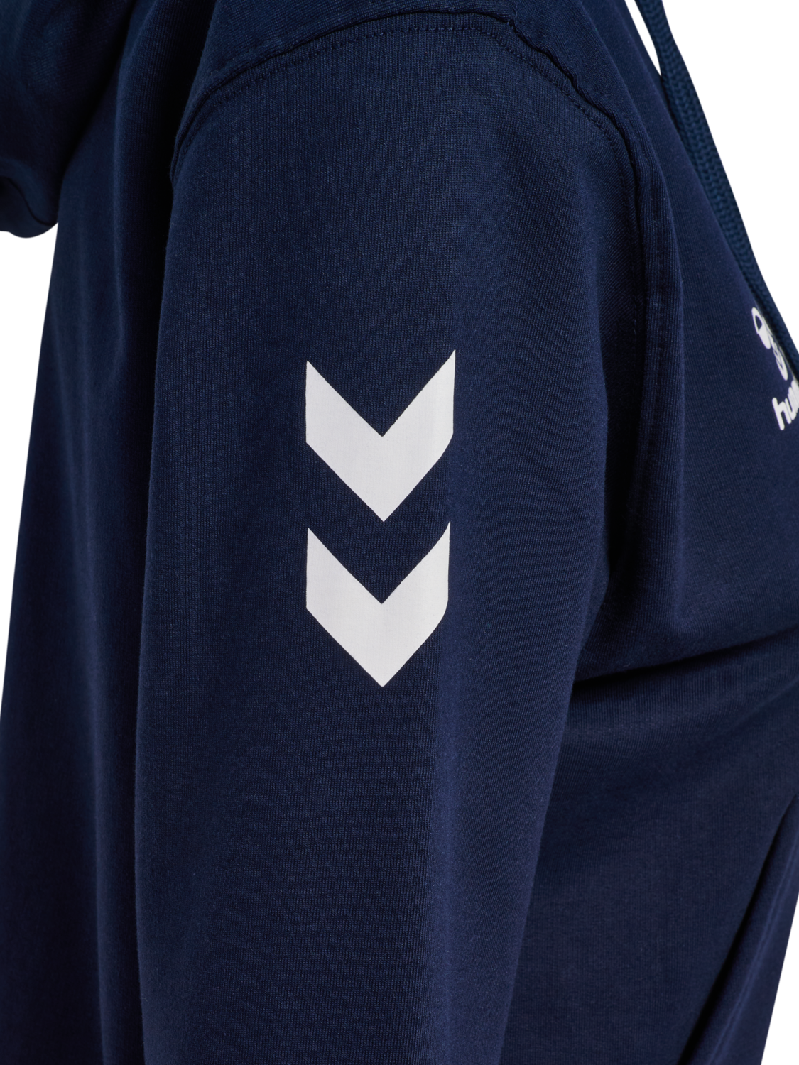 hmlGO 2.0 CHEVRON ZIP HOODIE WOMAN, MARINE, packshot