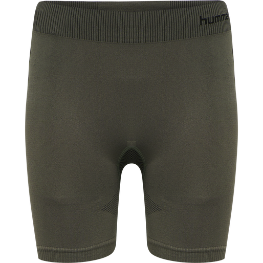 HUMMEL FIRST SEAMLESS TR SHT TIGH W, GRAPE LEAF, packshot