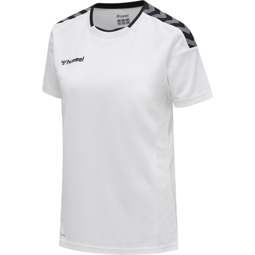 hmlAUTHENTIC POLY JERSEY WOMAN S/S, WHITE, packshot
