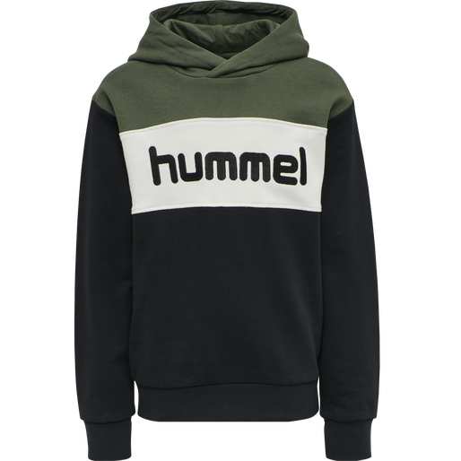 hmlMORTEN HOODIE, THYME, packshot