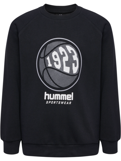 hmlLOKSI SWEATSHIRT, BLACK, packshot