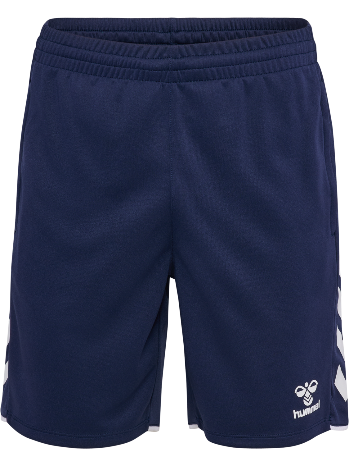 hmlCORE 2.0 TRAINING SHORTS, MARINE/WHITE, packshot