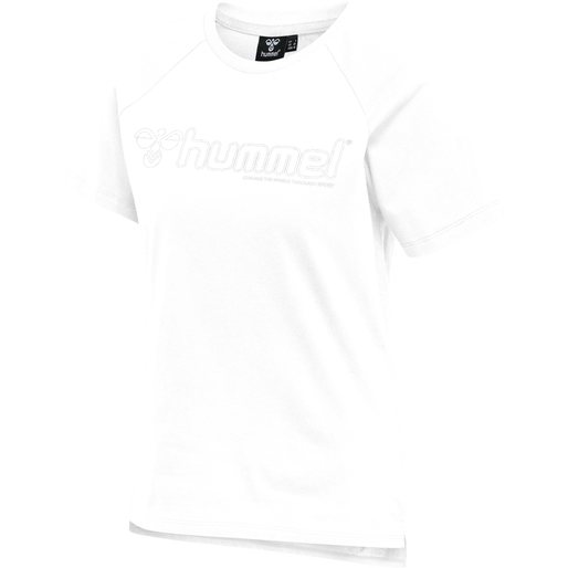 hmlNONI 2.0 T-SHIRT, WHITE, packshot