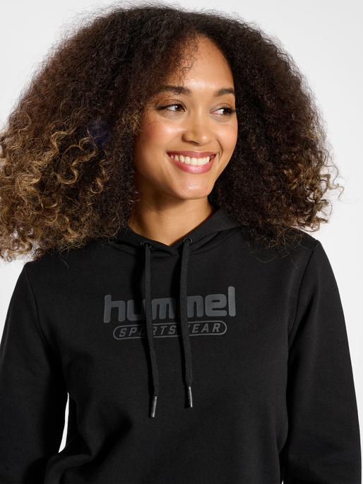 undervandsbåd Parlament tøj hummel BOOSTER WOMAN HOODIE - BLACK | hummelsport.de