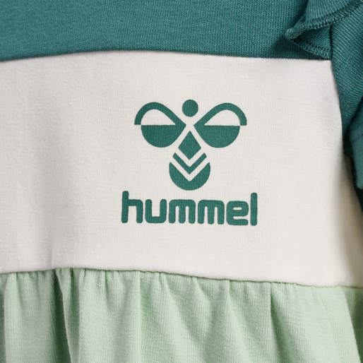 hmlTALYA DRESS S/S, SILT GREEN, packshot