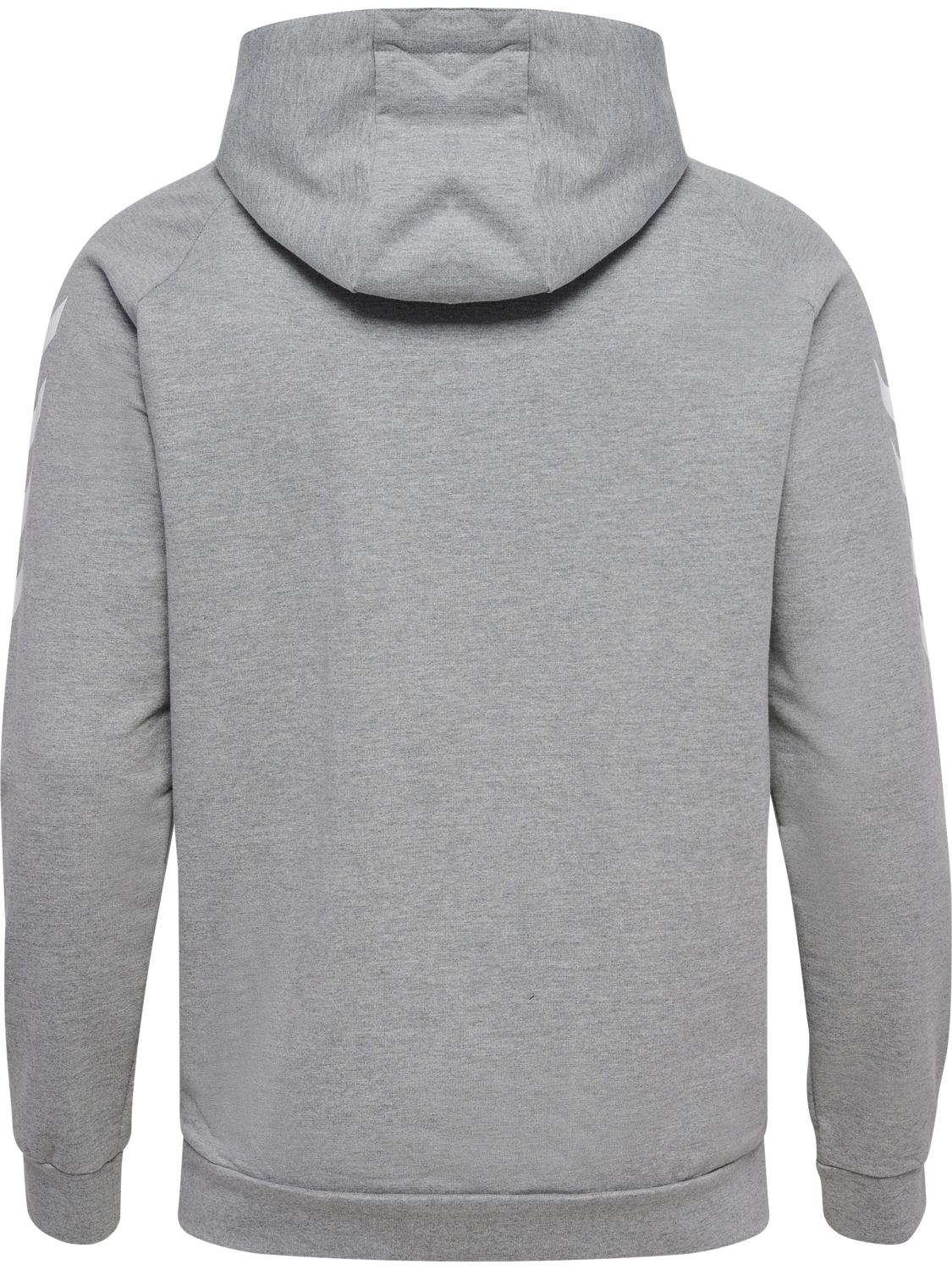 HUMMEL GO COTTON HOODIE, GREY MELANGE, packshot