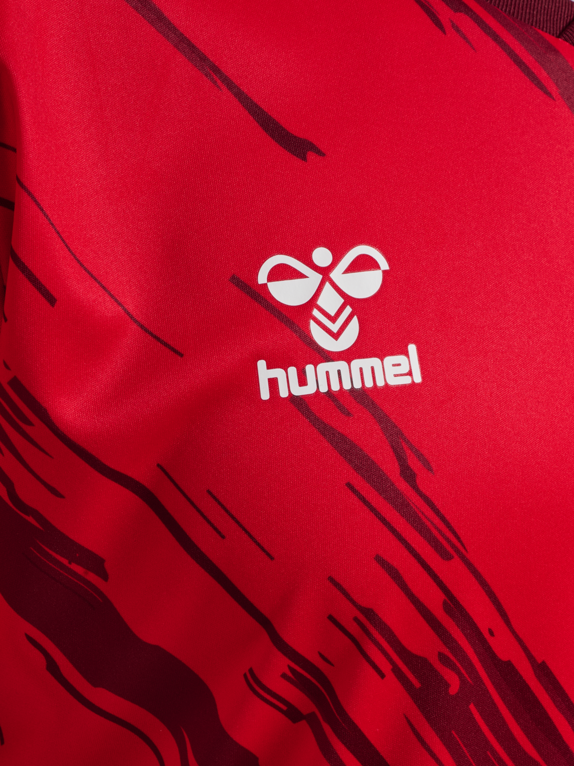 hmlMATCH TRIUMPH JERSEY S/S, TRUE RED/ZINFANDEL, packshot