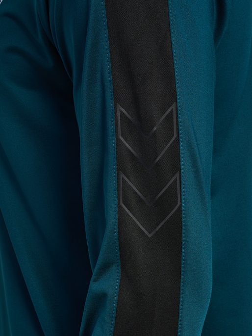 hmlTE STRENGTH PL HALF ZIP, REFLECTING POND hmlTE STRENGTH PL HALF ZIP, REFLECTING POND, packshot