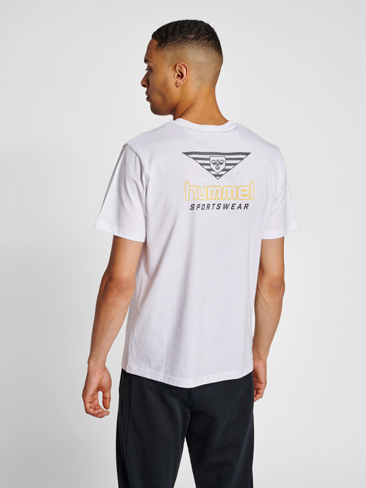 hmlLGC DAVID T-SHIRT, 9001, model