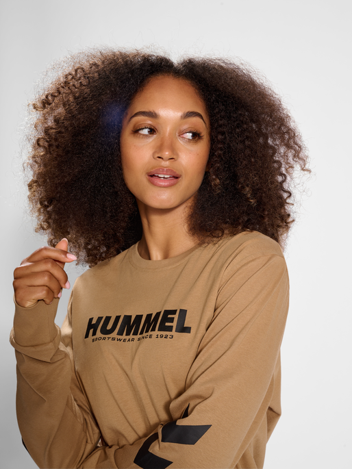 hummel LEGACY T-SHIRT L/S - TIGERS EYE