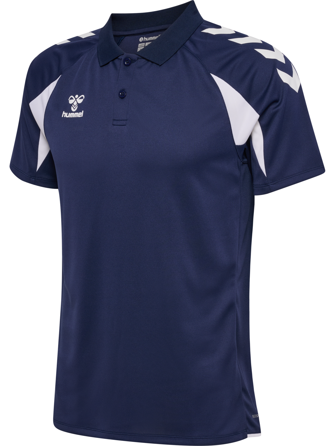 hmlCORE 2.0 POLO, MARINE/WHITE, packshot