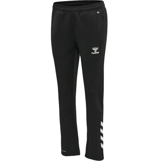 hmlCORE XK POLY PANTS WOMAN, BLACK/BLACK hmlCORE XK POLY PANTS WOMAN, BLACK/BLACK, packshot