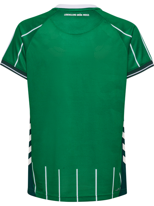 WER 25/26 HOME JERSEY S/S KIDS, ABUNDANT GREEN WER 25/26 HOME JERSEY S/S KIDS, ABUNDANT GREEN, packshot