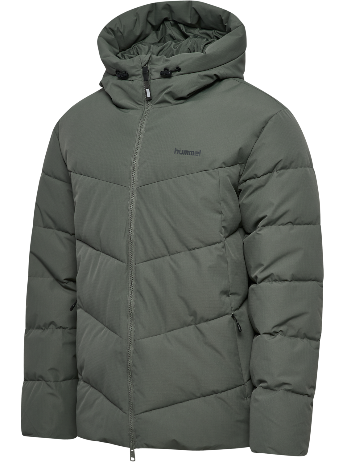 hmlPUFFER JACKET, CASTOR GRAY, packshot