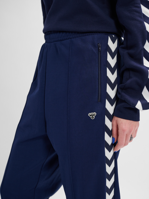 hummel ARCHIVE REGULAR POLY PANTS - PEACOAT | hummelsport.de