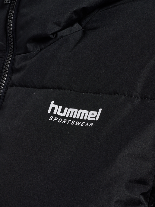 hmlLGC NICOLA PUFF JACKET, BLACK hmlLGC NICOLA PUFF JACKET, BLACK, packshot