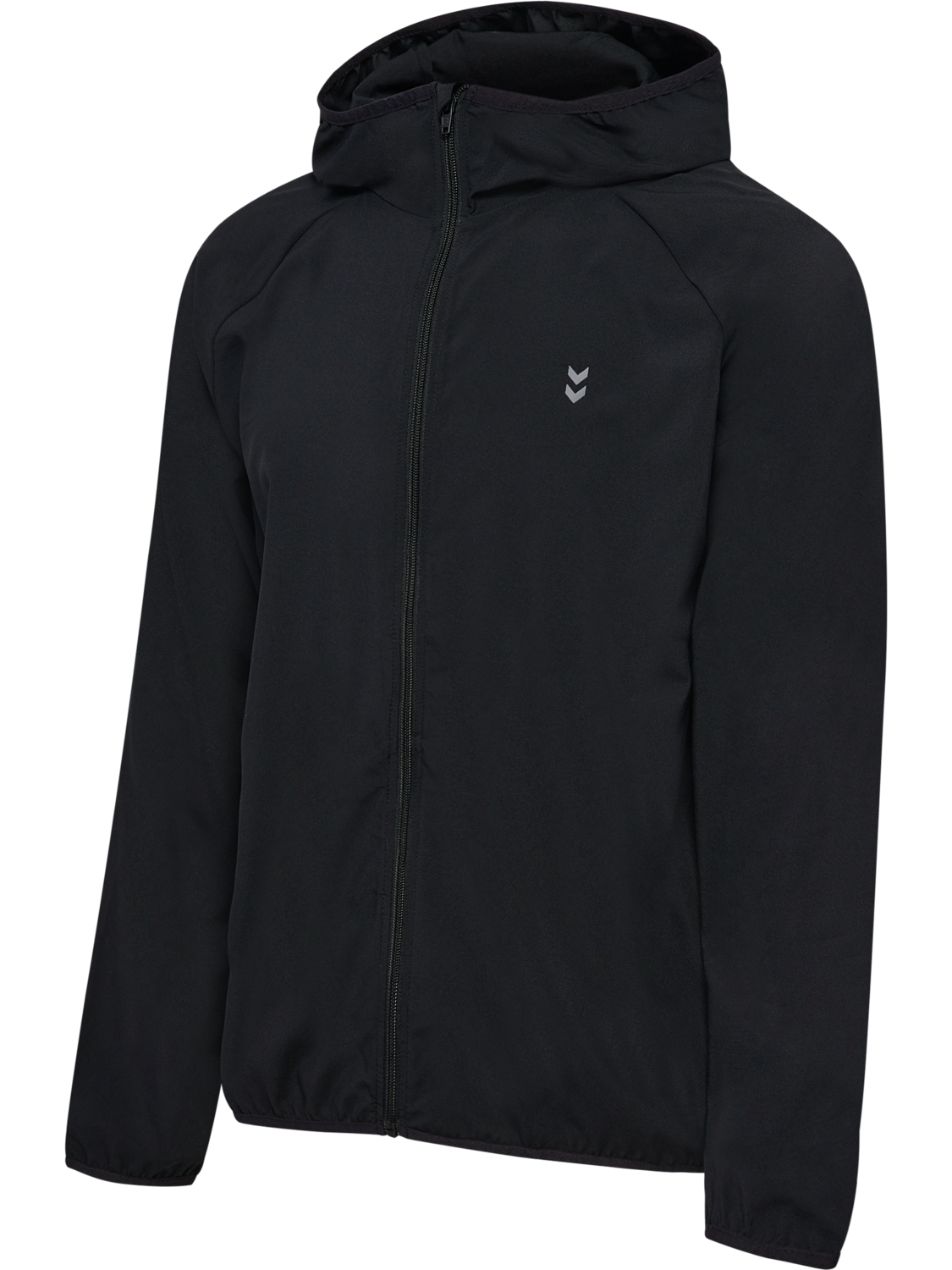 hmlPULSE WINDBREAKER JACKET, BLACK, packshot