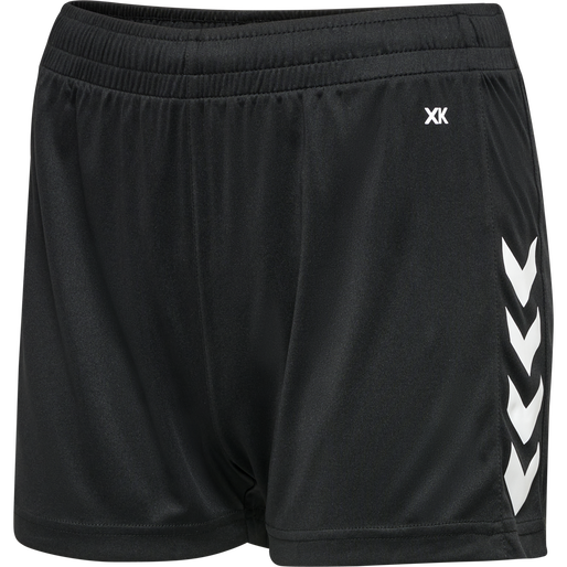 hmlCORE XK POLY SHORTS WOMAN, BLACK, packshot