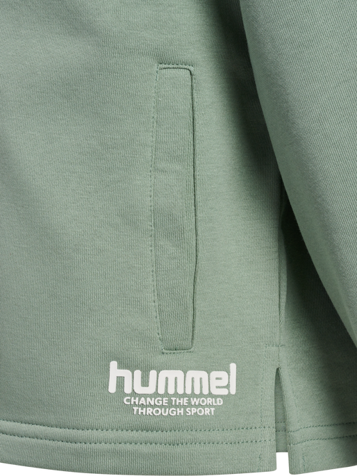 hmlZIPPI ZIP HOODIE, LILY PAD hmlZIPPI ZIP HOODIE, LILY PAD, packshot