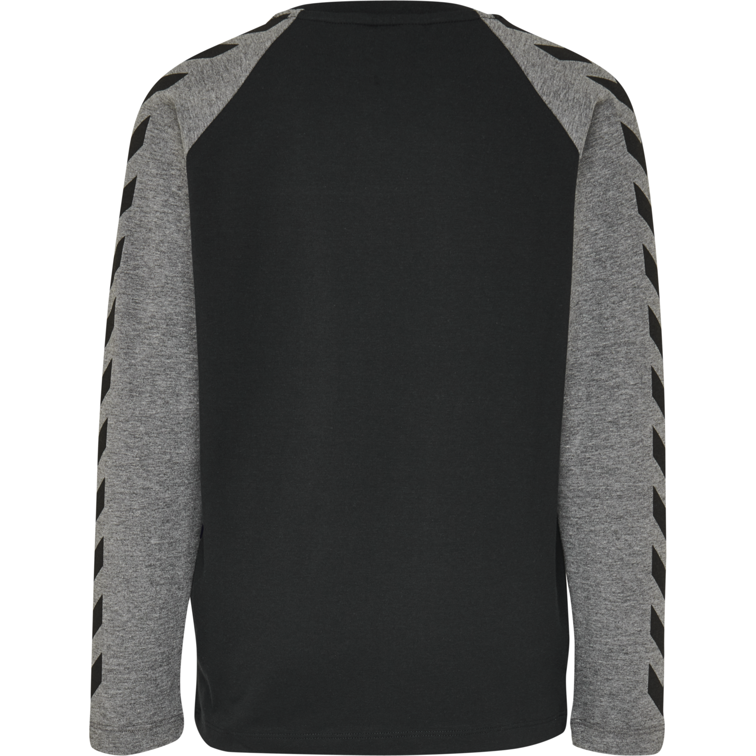 hmlBOYS T-SHIRT L/S, BLACK, packshot