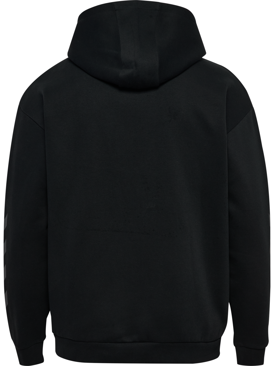hmlKEEPER CHEVRON ZIP HOODIE, BLACK, packshot
