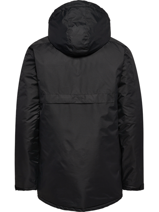 hmlGO PARKA JACKET, BLACK hmlGO PARKA JACKET, BLACK, packshot