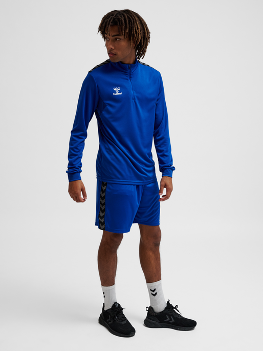 hummel AUTHENTIC HALF ZIP SWEAT - TRUE BLUE | hummelsport.de 