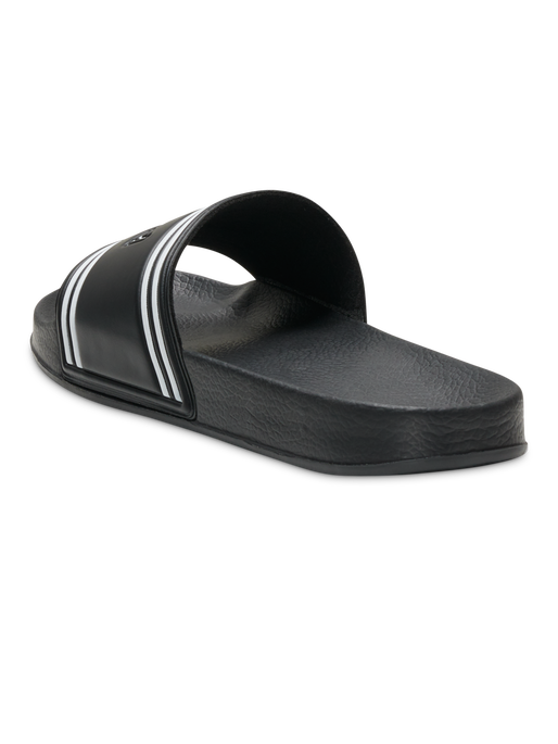 POOL SLIDE RETRO, BLACK/WHITE POOL SLIDE RETRO, BLACK/WHITE, packshot