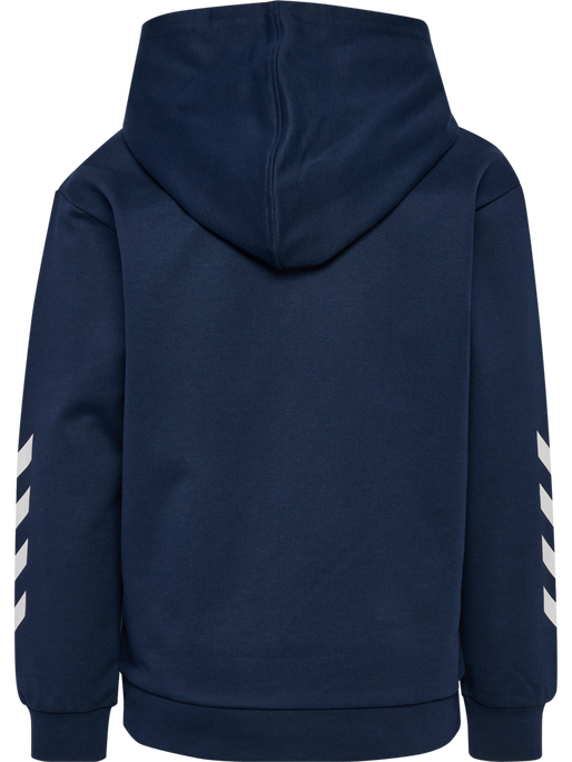 hmlJR LOGO HOODIE, DRESS BLUES hmlJR LOGO HOODIE, DRESS BLUES, packshot